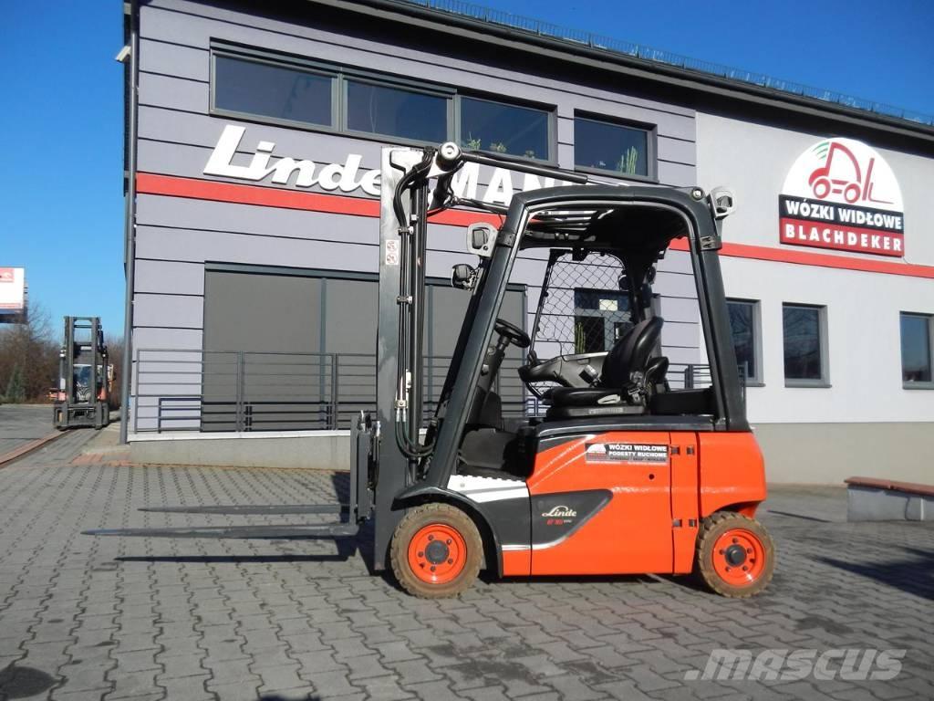 Linde E16P-02 Elektritõstukid
