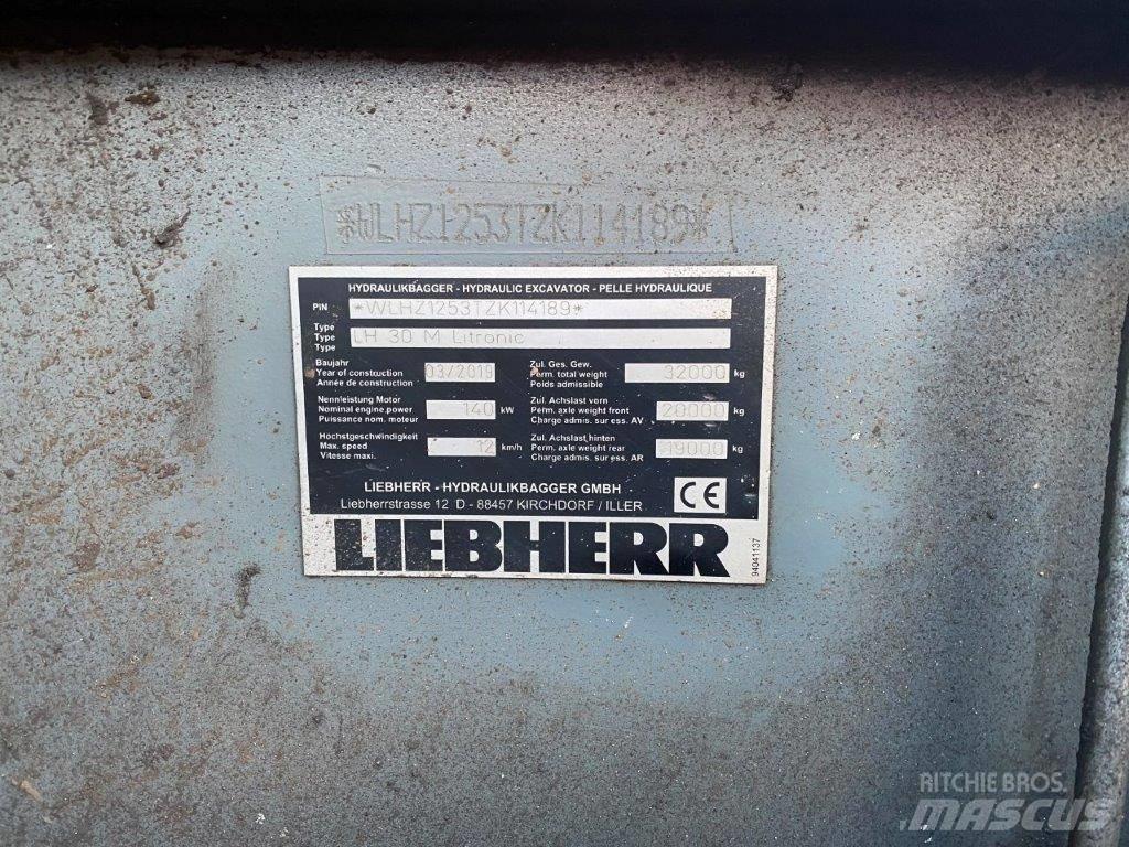 Liebherr LH 30 M Materjalikäitlusmasinad