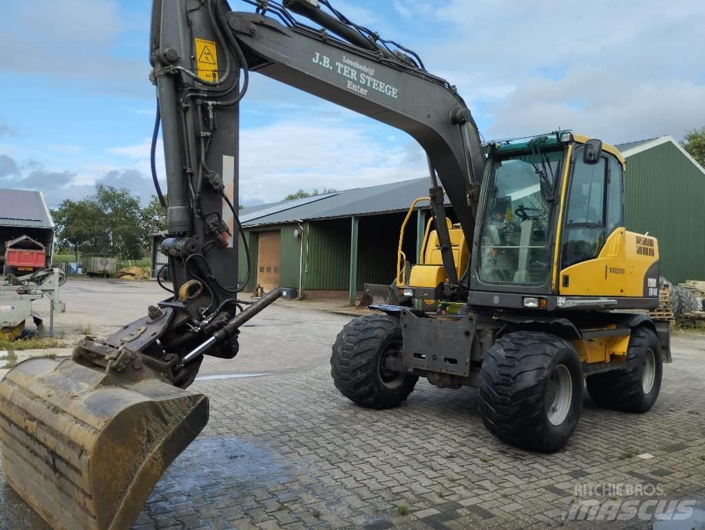 Volvo EW 140 C Ratasekskavaatorid