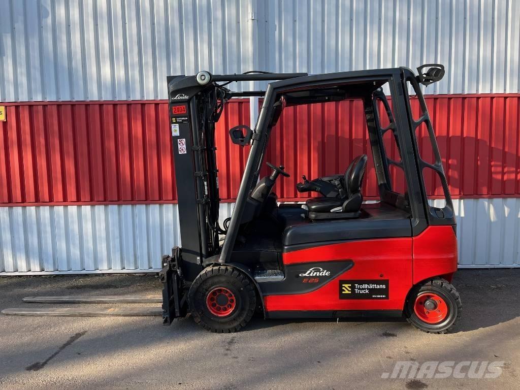 Linde E25L-02 Elektritõstukid