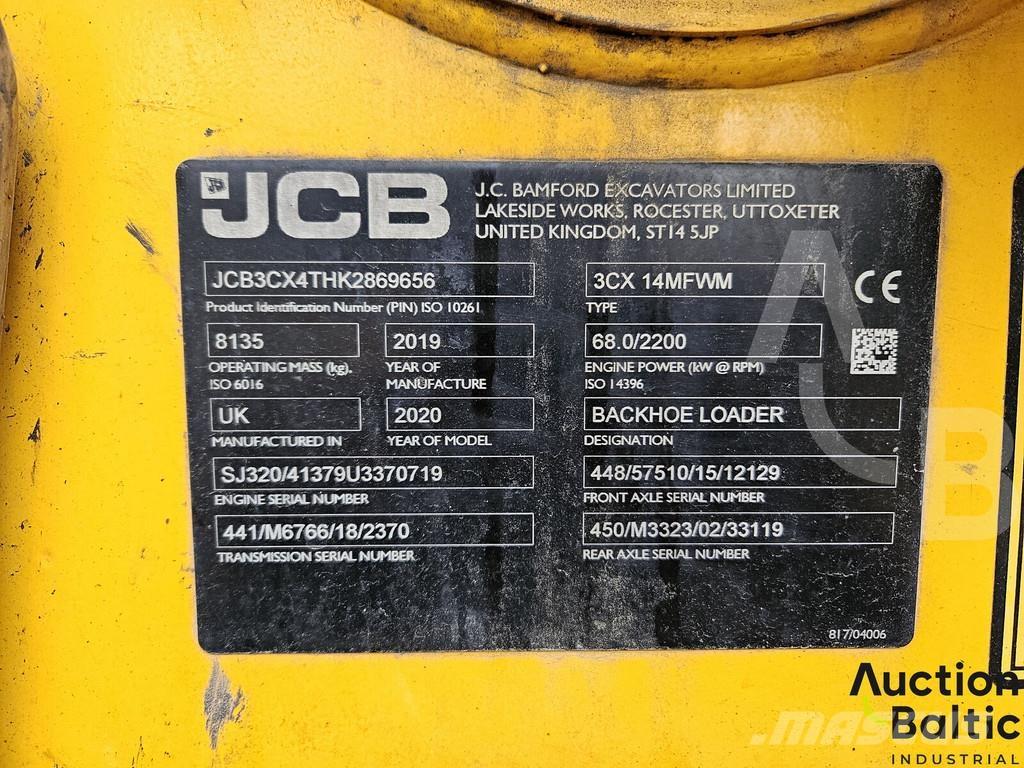 JCB 3 CX Ekskavaatorlaadurid