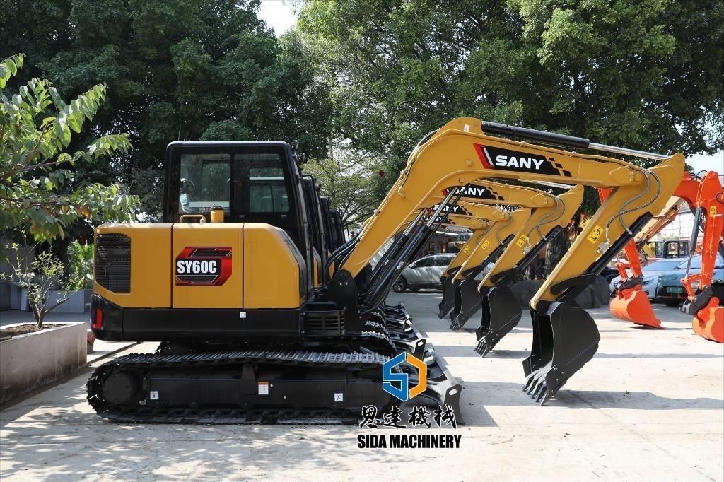 Sany SY 60 C Miniekskavaatorid < 7 t