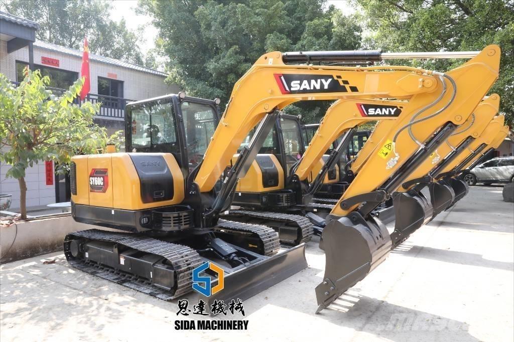 Sany SY 60 C Miniekskavaatorid < 7 t