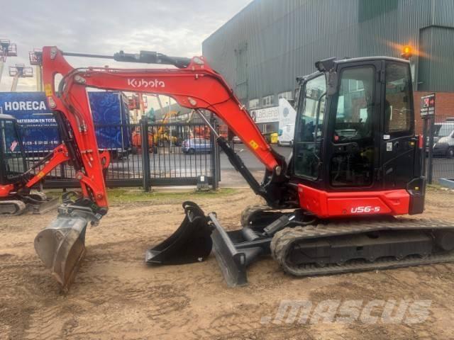 Kubota U 56-5 Miniekskavaatorid < 7 t