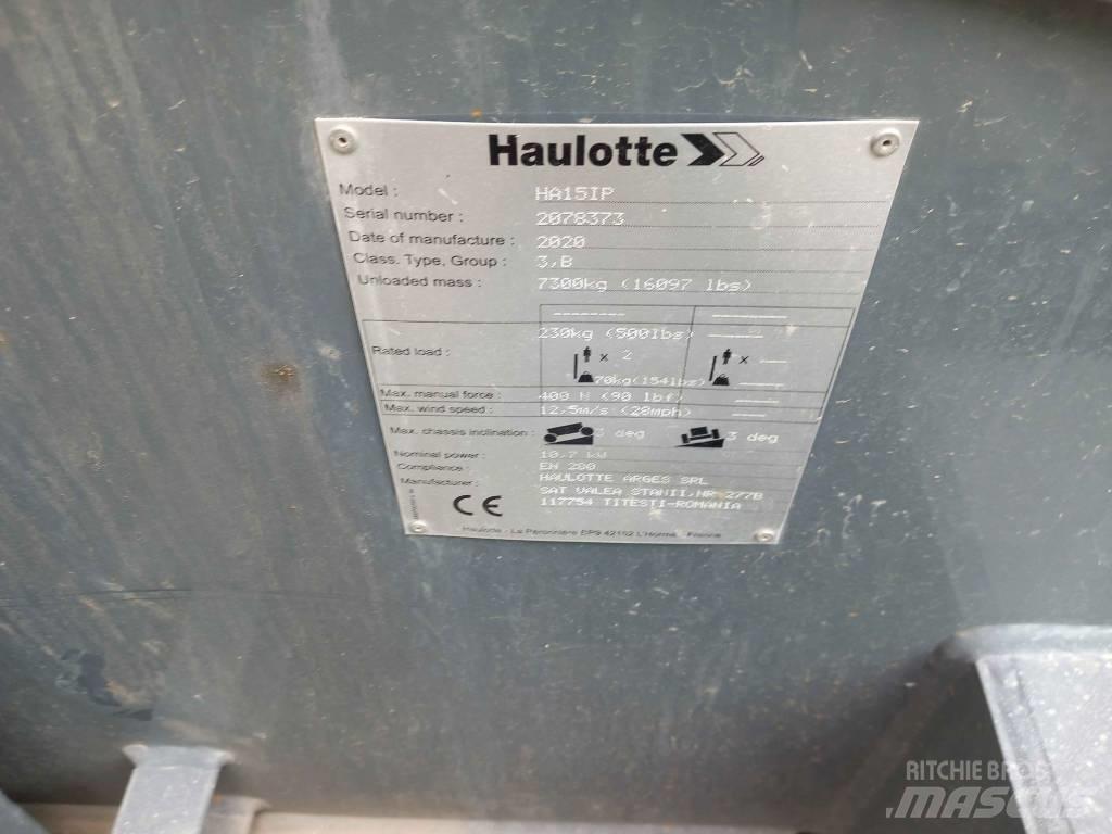 Haulotte HA 15 IP Iseliikuvad poomtõstukid