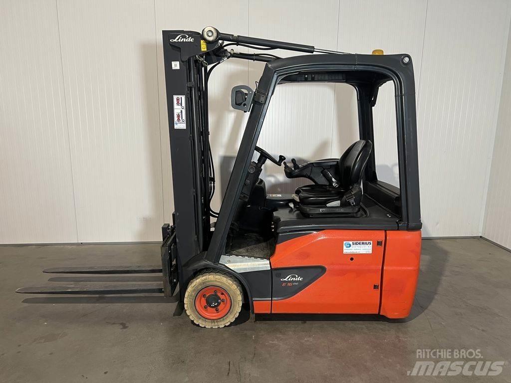 Linde E16-02 Elektritõstukid