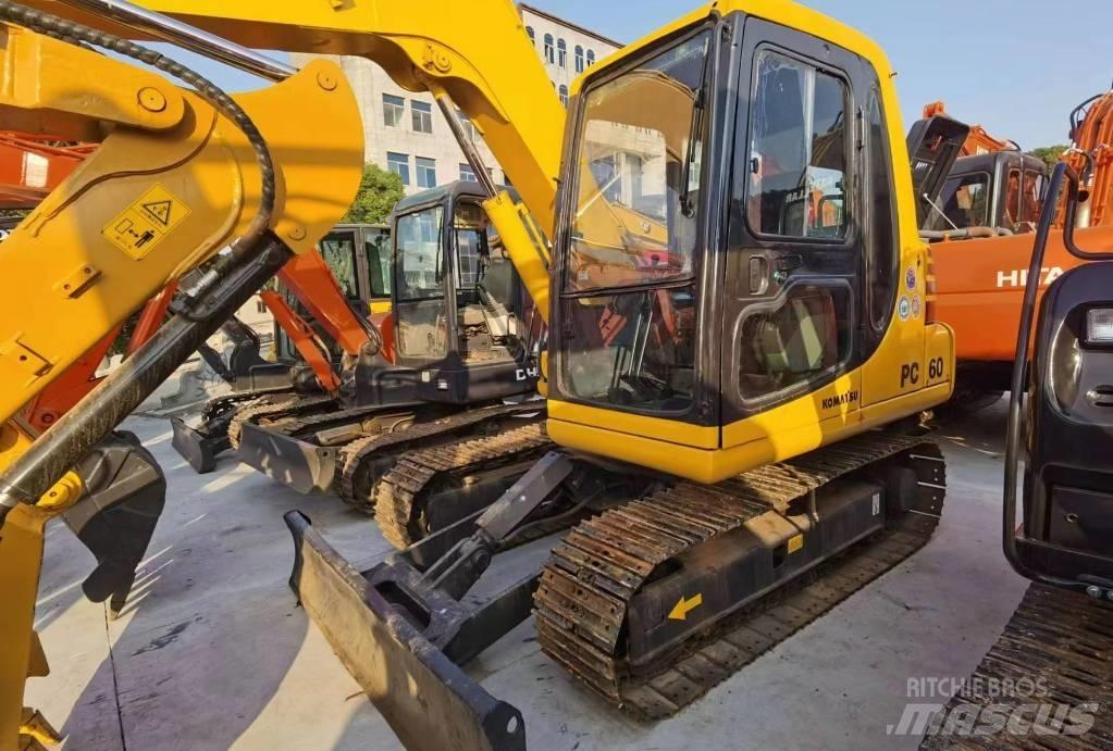 Komatsu PC 60 Roomikekskavaatorid