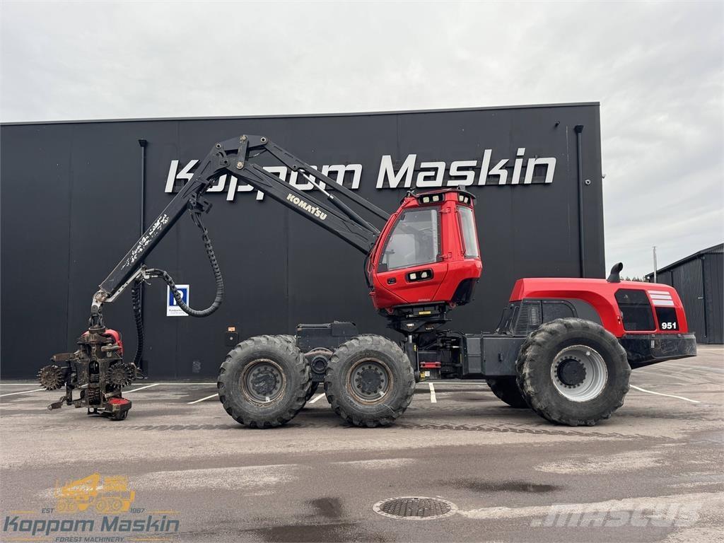 Komatsu 951 Harvesterid