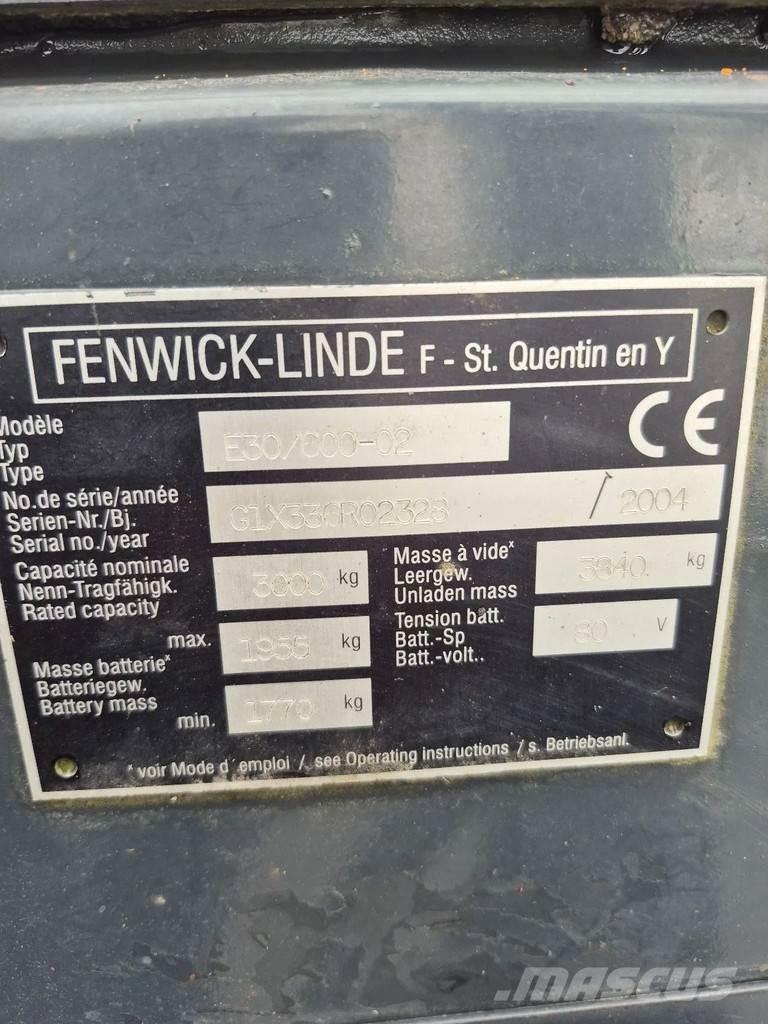 Linde e30/600-02 Elektritõstukid