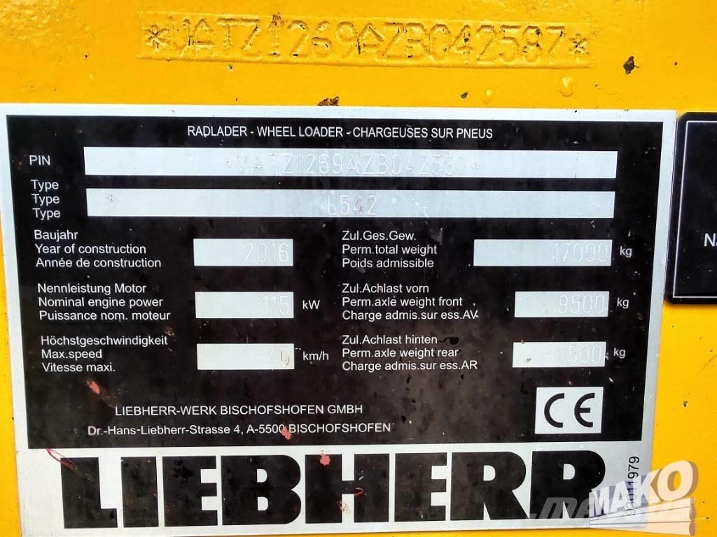 Liebherr L 542 Rataslaadurid