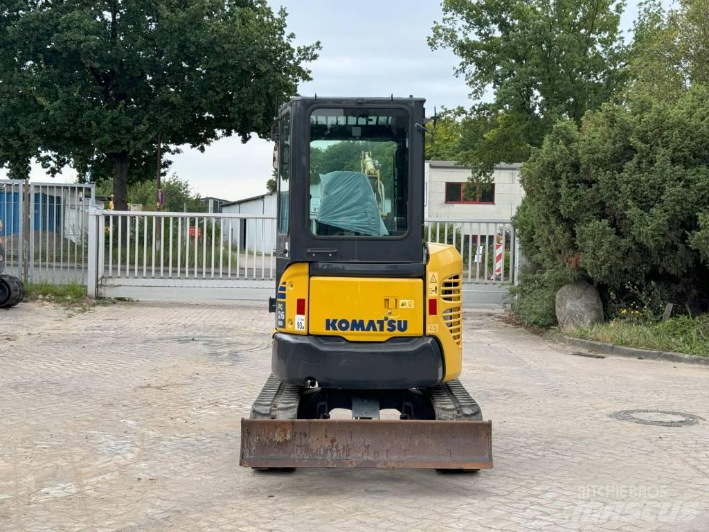 Komatsu PC26MR-3 Miniekskavaatorid < 7 t