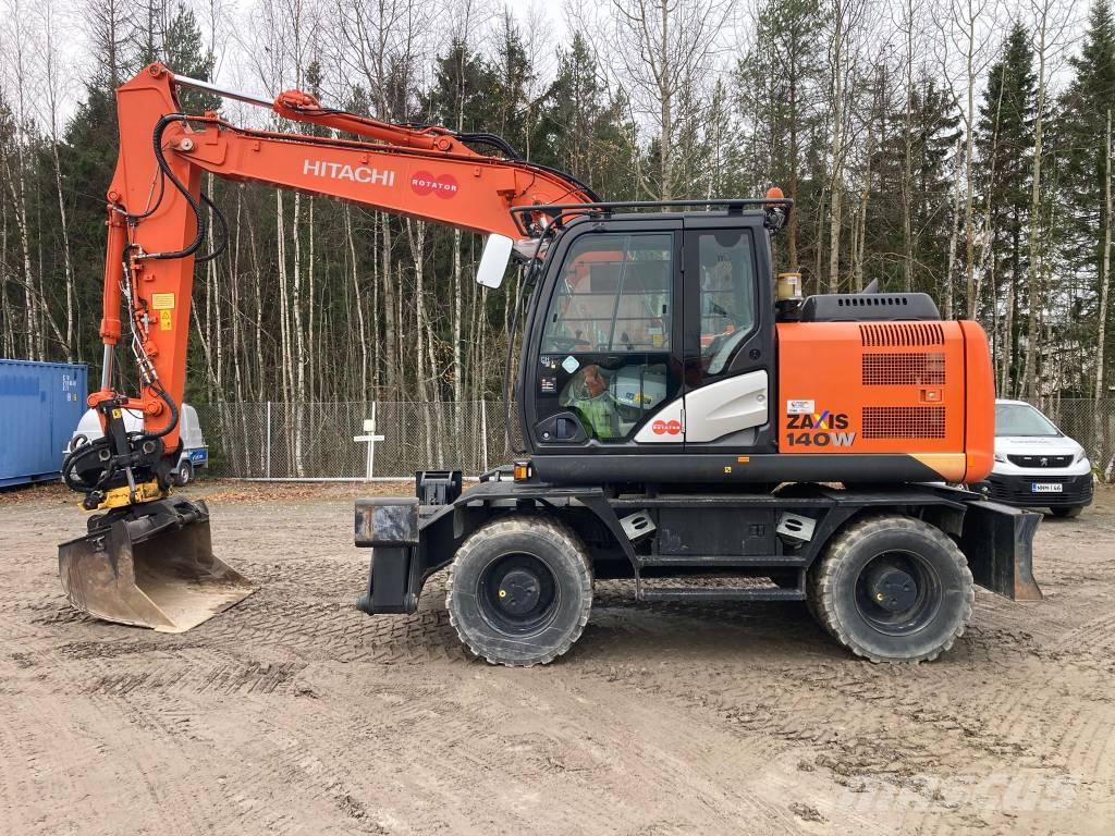 Hitachi ZX 140 W-5B Ratasekskavaatorid
