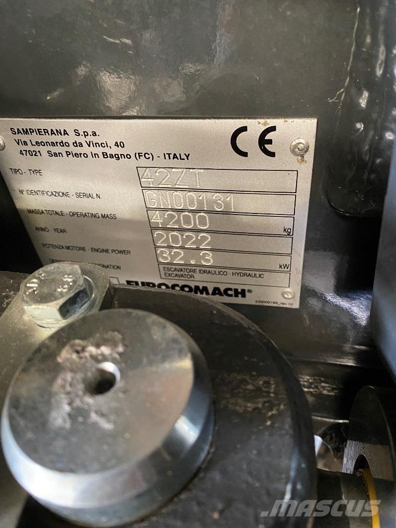 Eurocomach 42ZT Miniekskavaatorid < 7 t