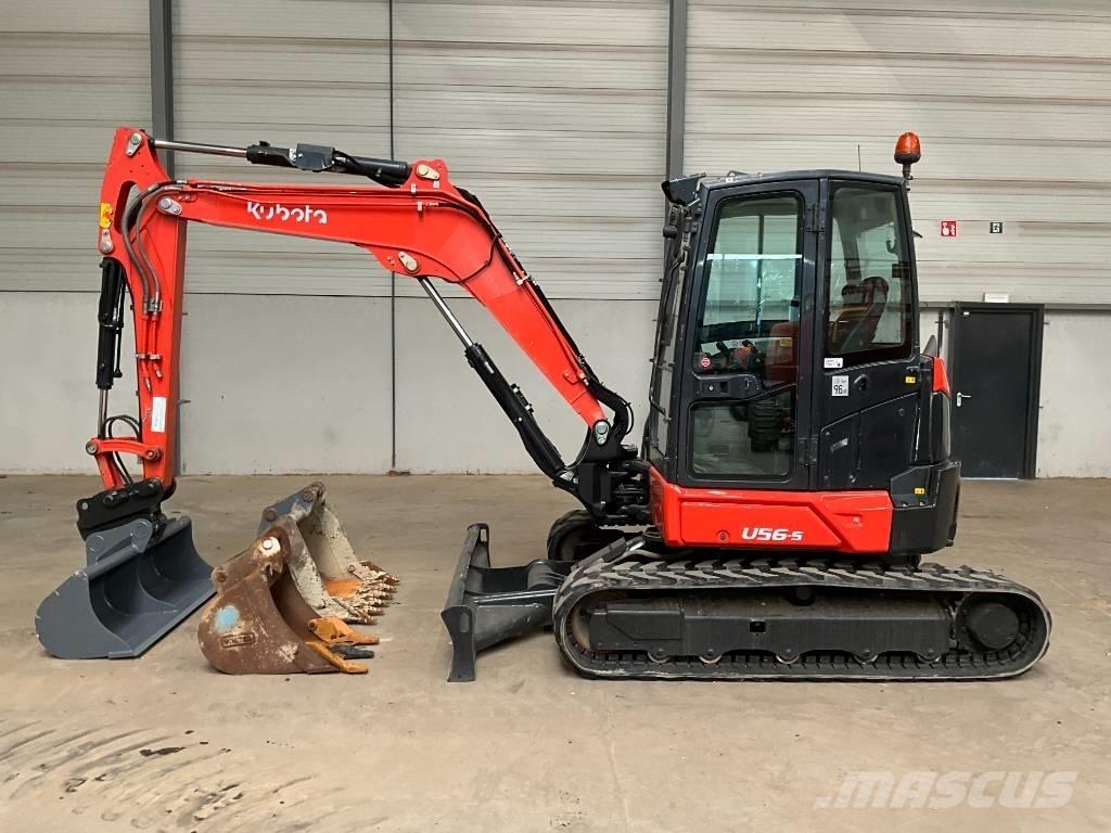 Kubota U 56-5 Miniekskavaatorid < 7 t