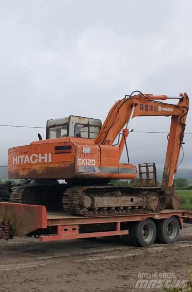 Hitachi EX 120-1 Roomikekskavaatorid