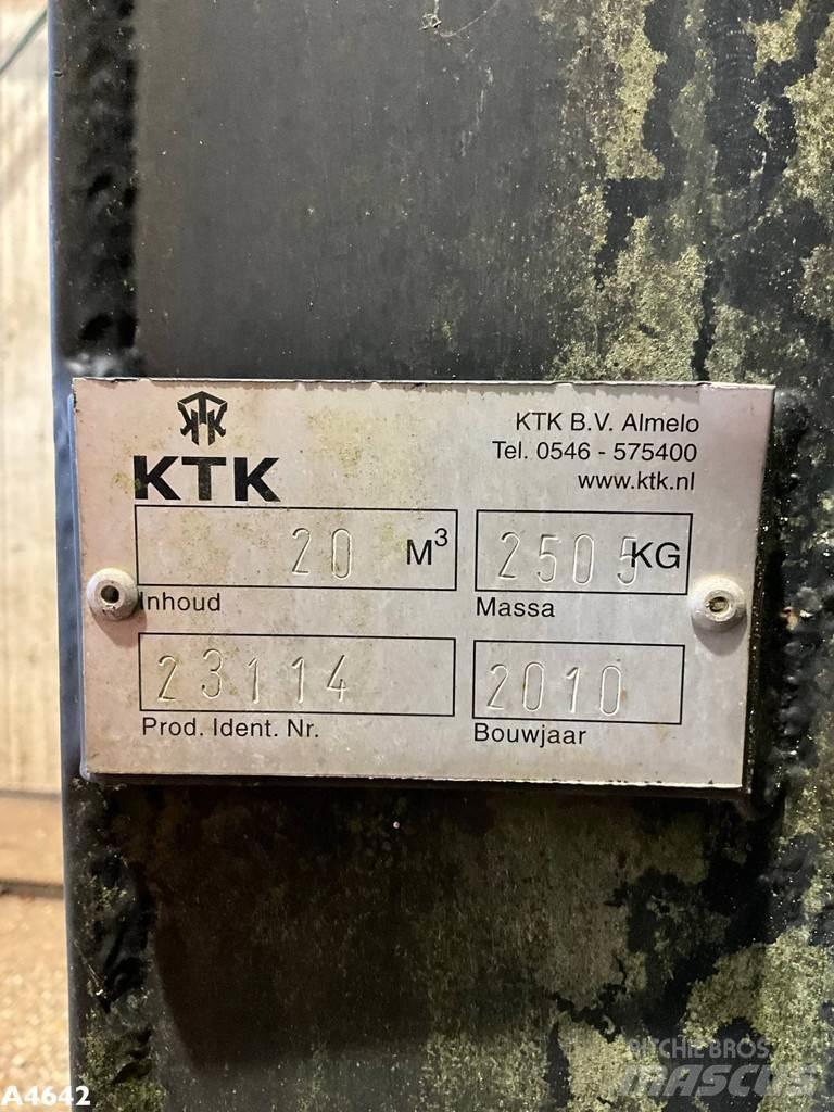  KTK 20m³ container Erikonteinerid