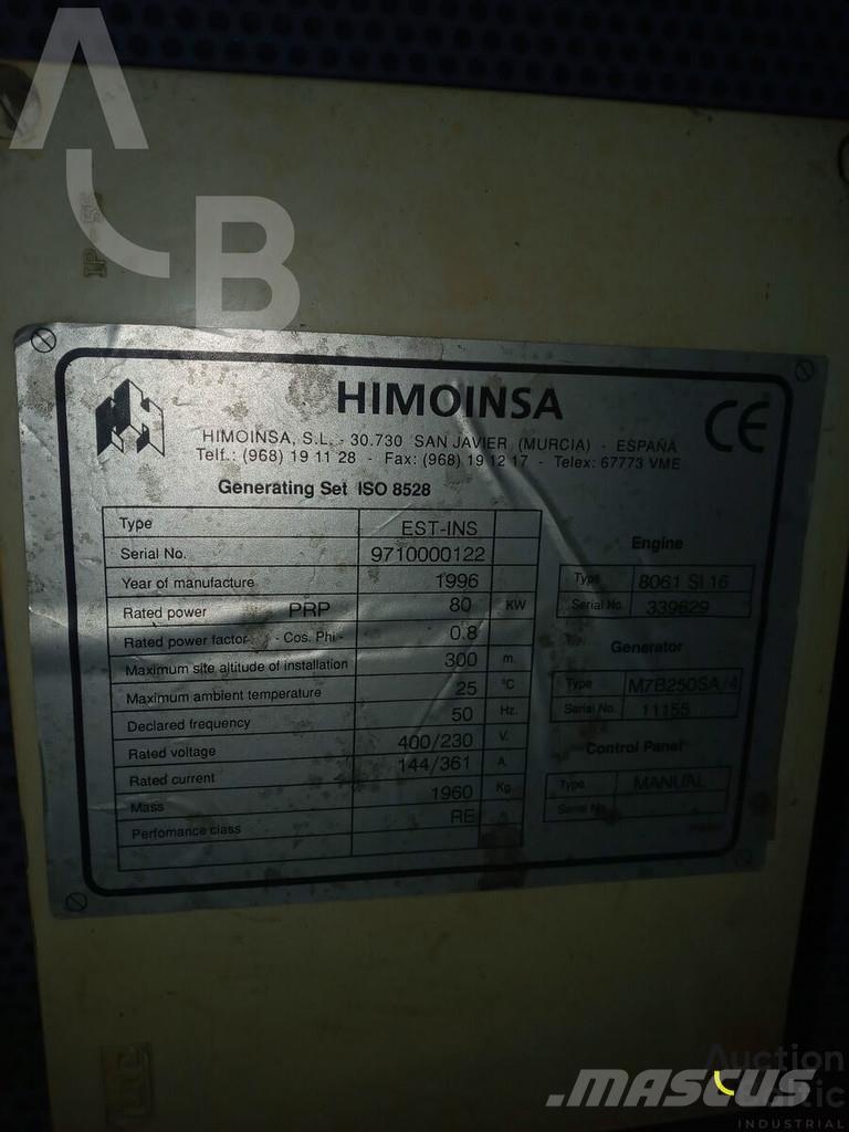 Himoinsa EST-INS Diiselgeneraatorid