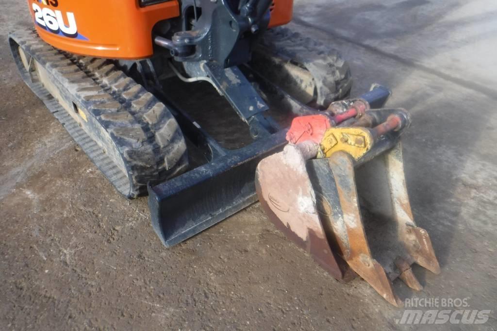 Hitachi ZX 26 U-6 Miniekskavaatorid < 7 t