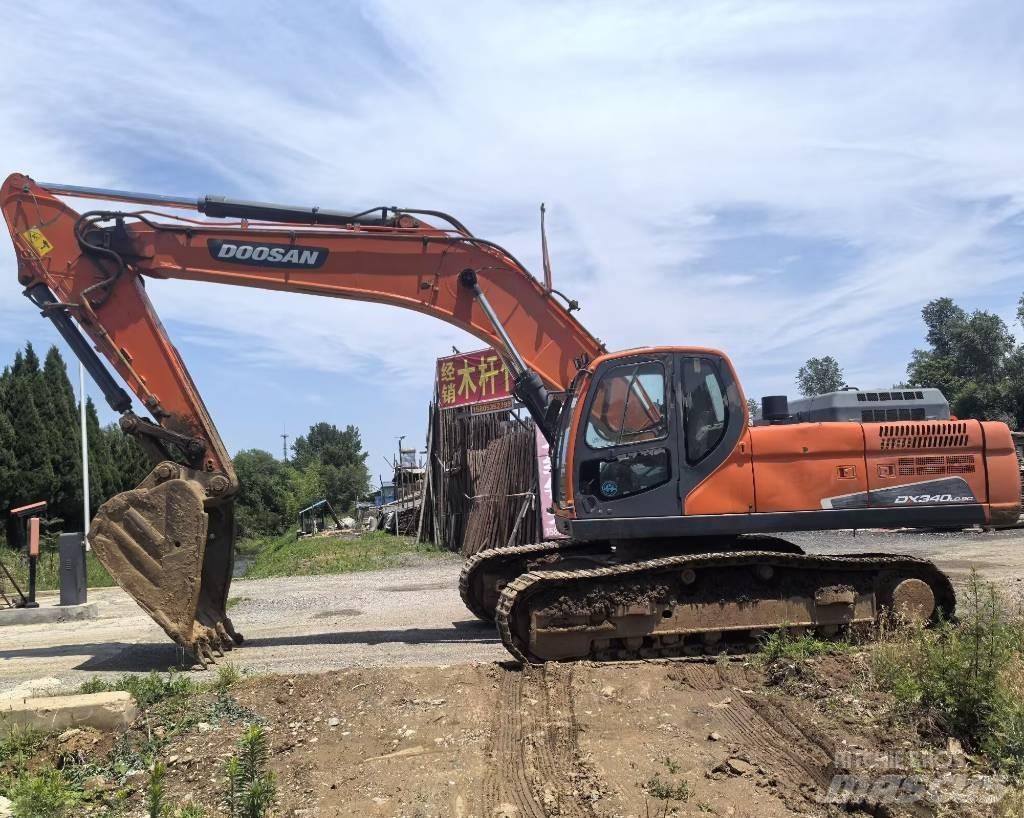 Doosan DX 340 LC Roomikekskavaatorid