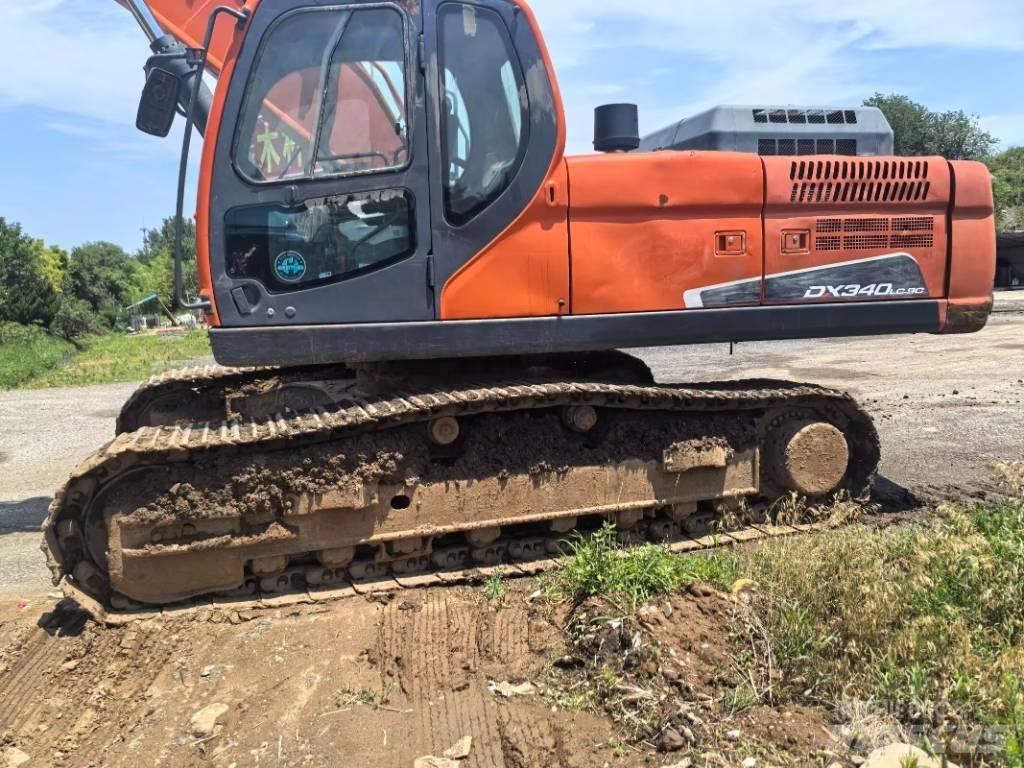 Doosan DX 340 LC Roomikekskavaatorid