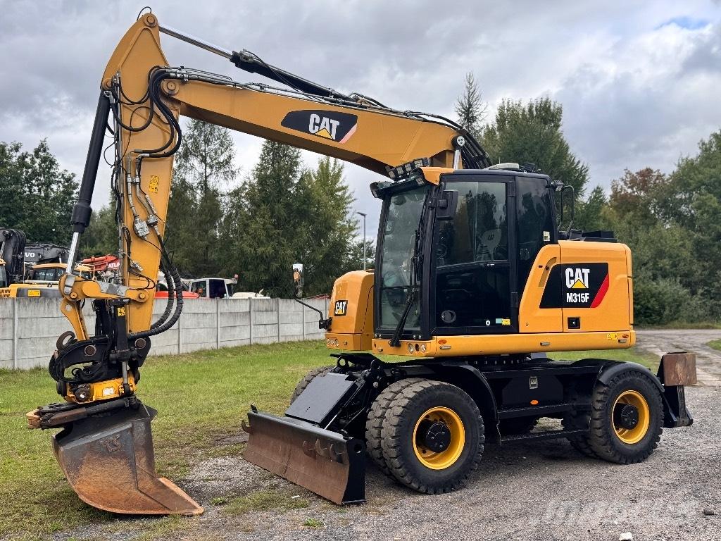 CAT M315F Ratasekskavaatorid