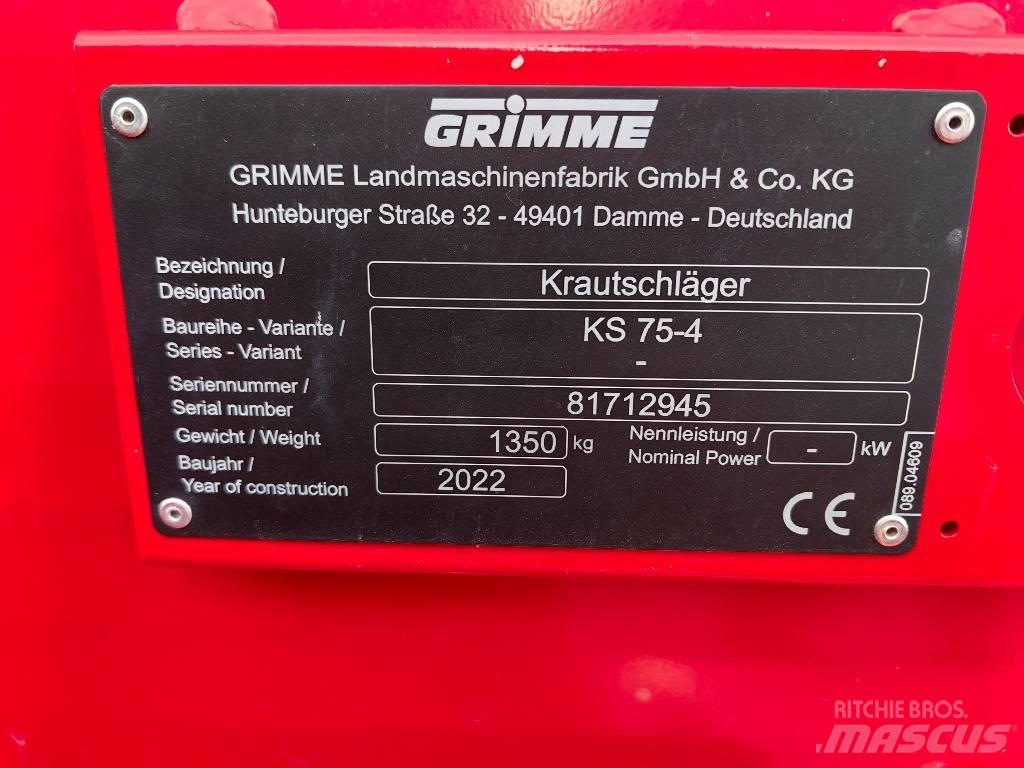 Grimme KS 75-4 Kartulitehnika - Muud