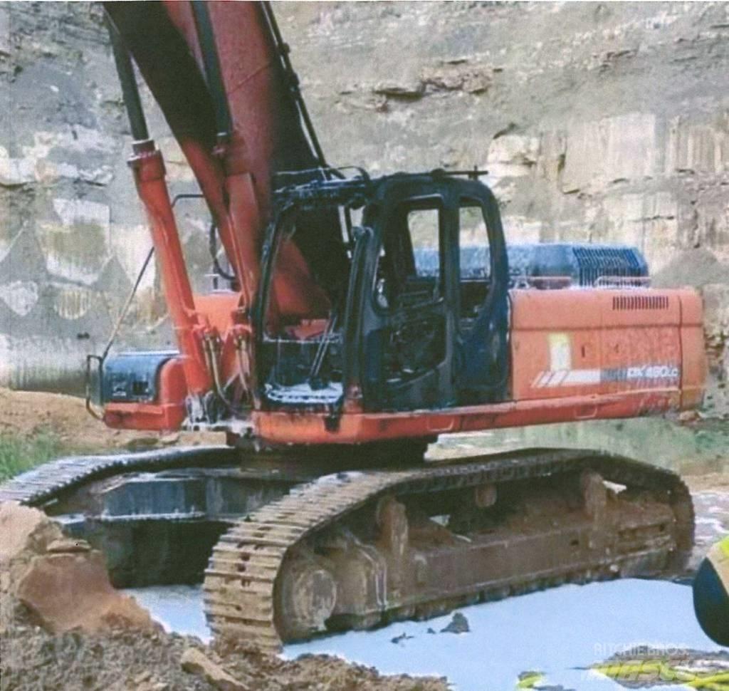 Doosan DX 480 LC Roomikekskavaatorid