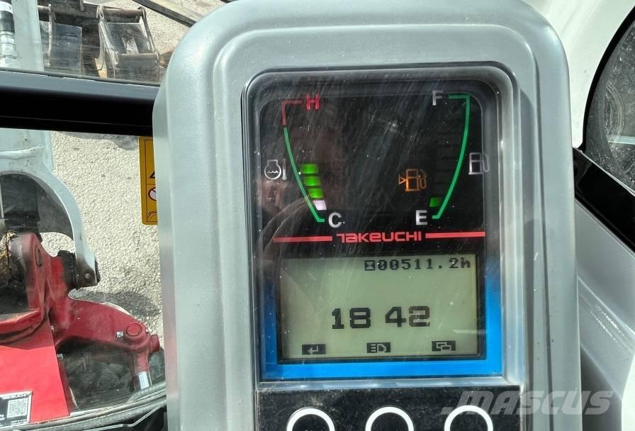 Takeuchi TB 216 Miniekskavaatorid < 7 t