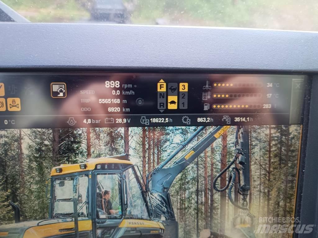 Ponsse Ergo 6W Harvesterid