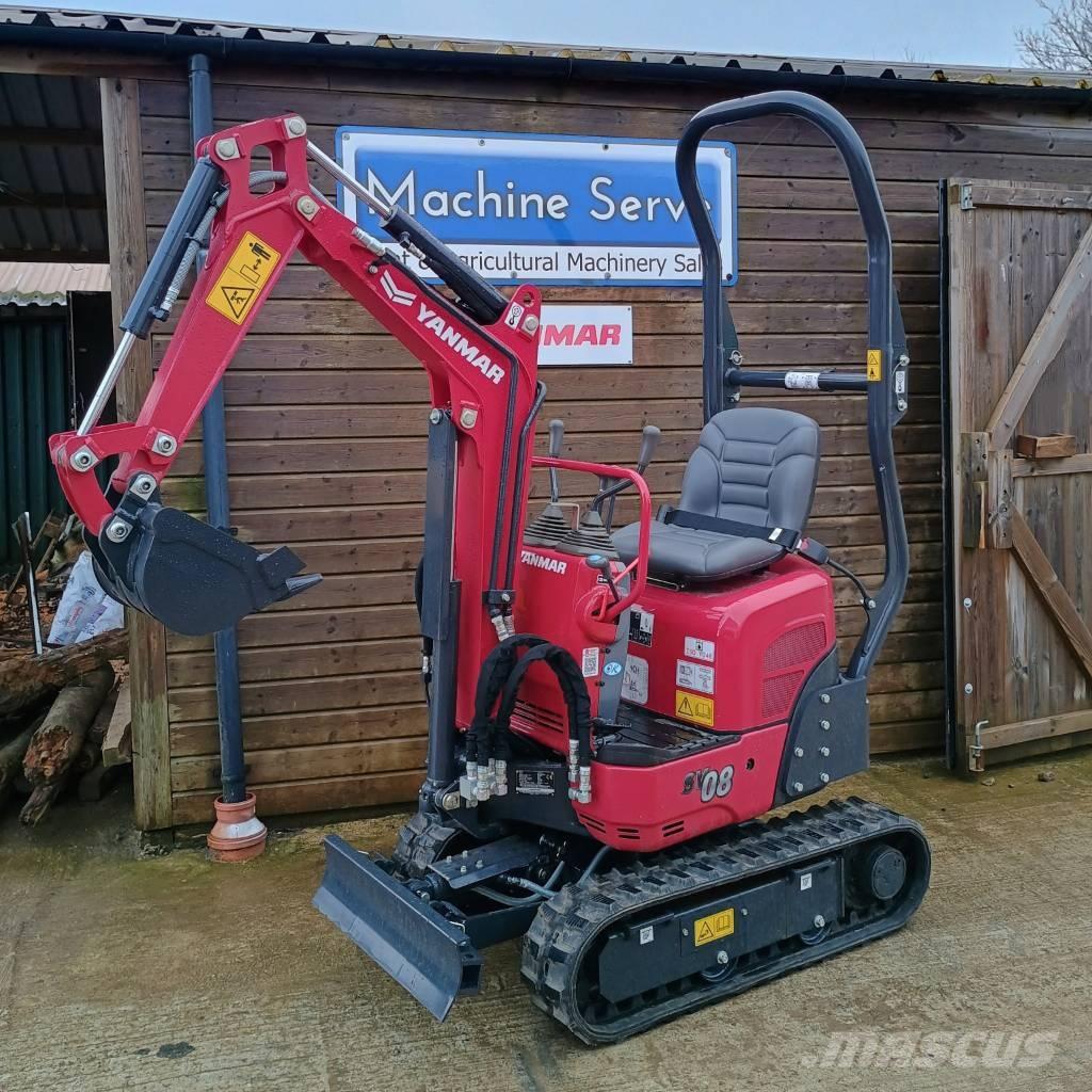 Yanmar SV 08 Miniekskavaatorid < 7 t