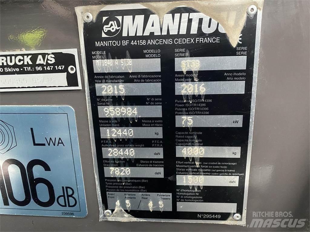 Manitou MT1840A Teleskooplaadurid