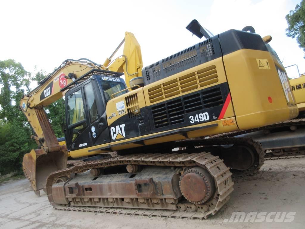 CAT 349 D Roomikekskavaatorid