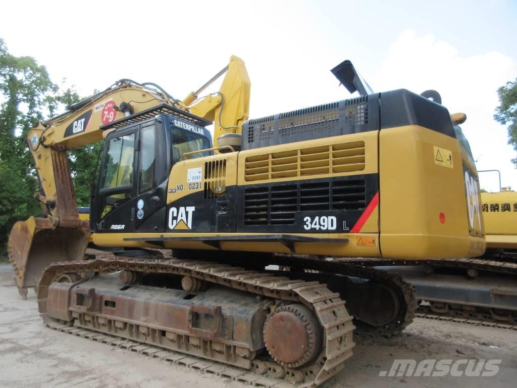 CAT 349 D Roomikekskavaatorid