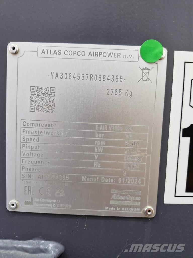 Atlas Copco V1100 Kompressorid