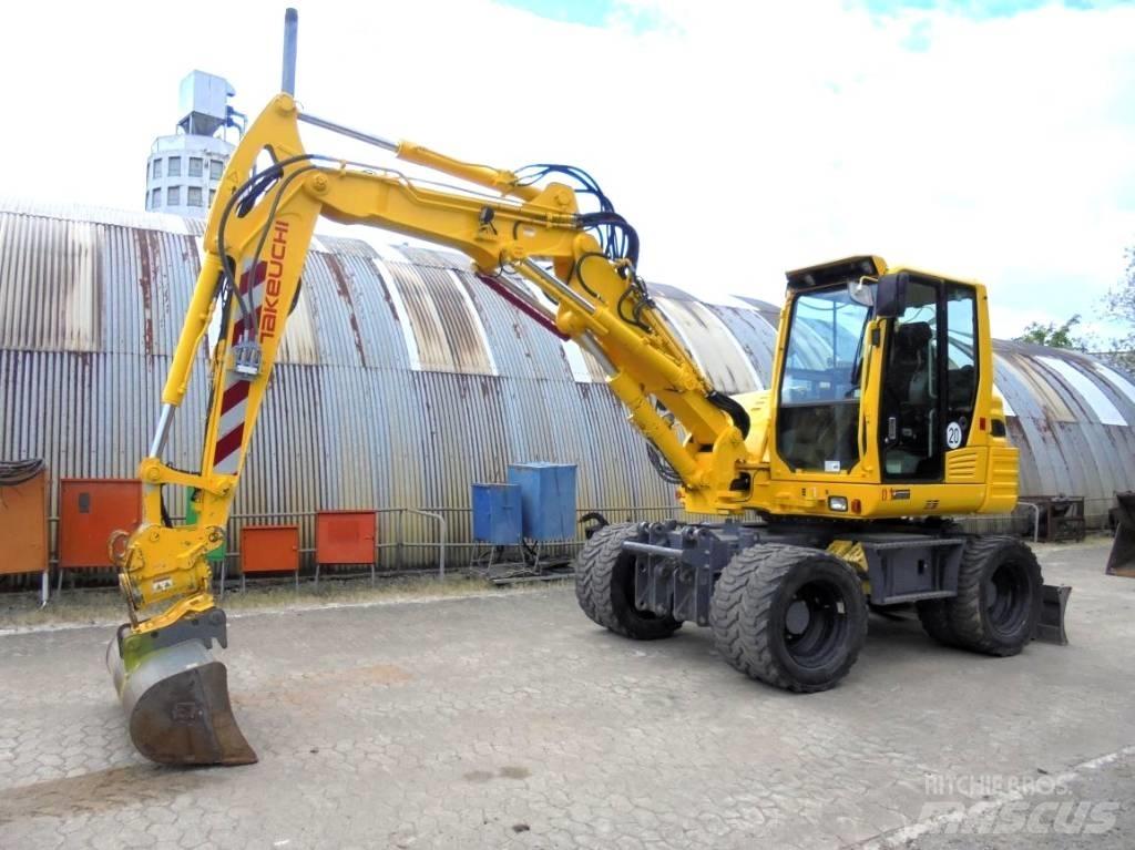 Takeuchi TB 295 W-2 Ratasekskavaatorid