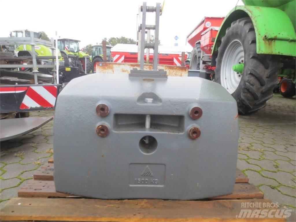 Agri CON 1500KG Palliveohaagised