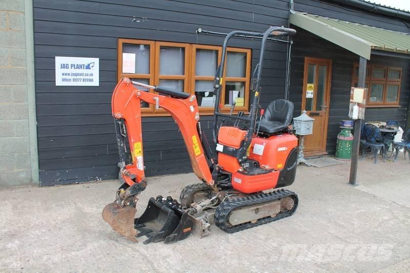 Kubota K 008-3 Miniekskavaatorid < 7 t