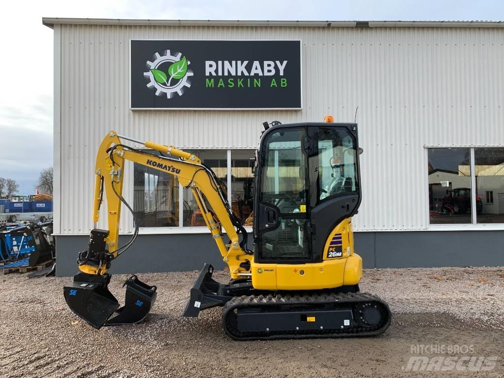 Komatsu PC26 MR-5 Miniekskavaatorid < 7 t