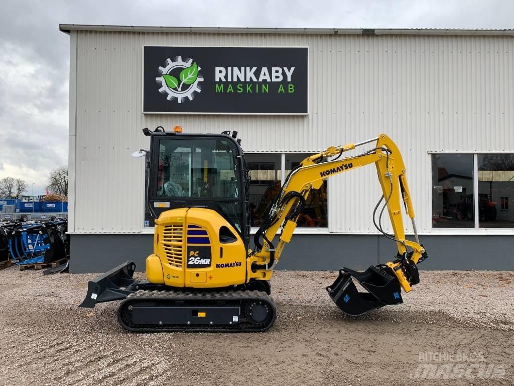 Komatsu PC26 MR-5 Miniekskavaatorid < 7 t