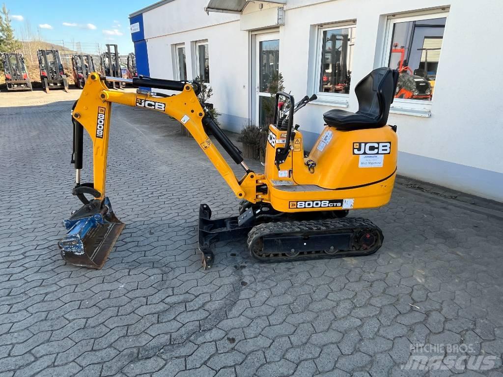 JCB 8008 Miniekskavaatorid < 7 t