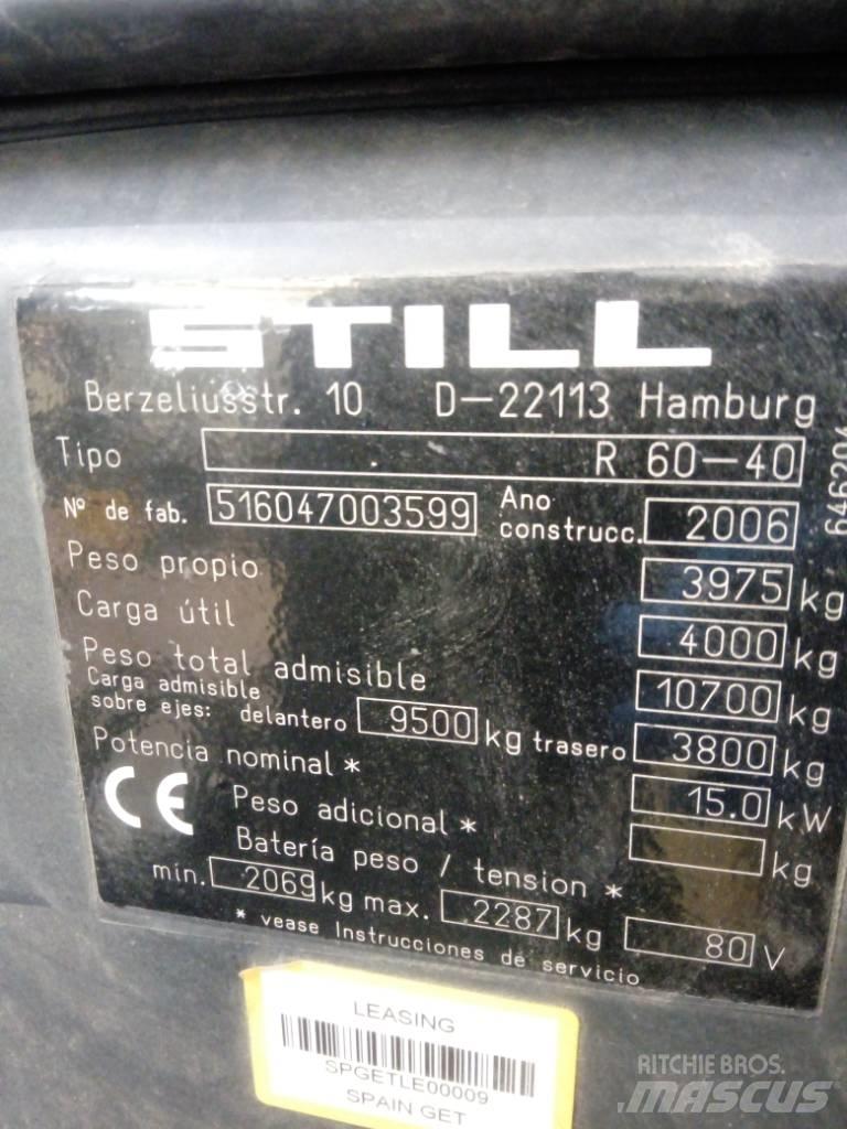 Still R 60-40 Elektritõstukid