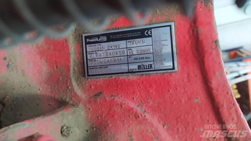 Doosan DX140LCR-7 Roomikekskavaatorid