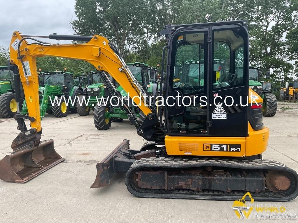 JCB 51 R-1 Miniekskavaatorid < 7 t