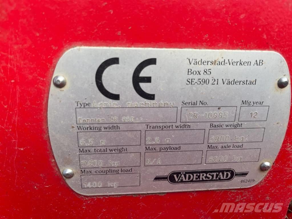 Väderstad Carrier650 Randaalid
