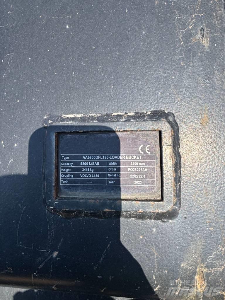 Volvo L180H Rataslaadurid