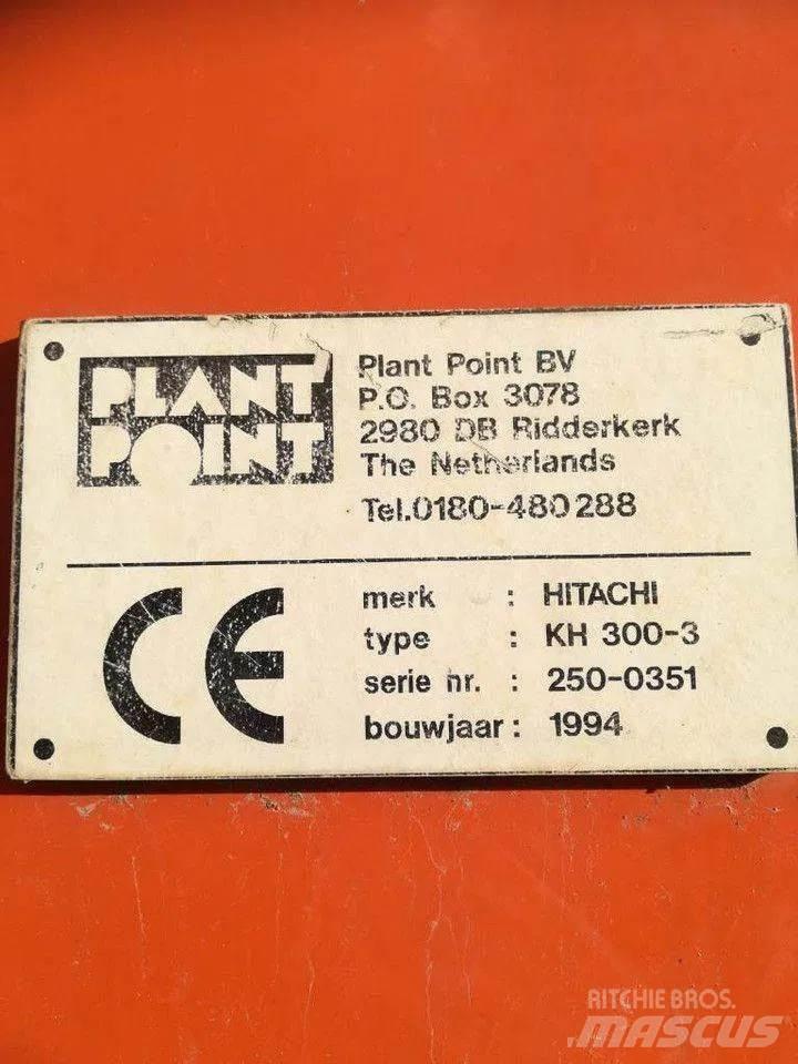 Hitachi KH 300 Roomikkraanad