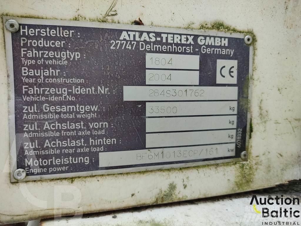 Atlas 1804 MI Pika noolega ekskavaatorid