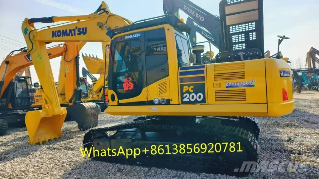Komatsu PC 200-8 Väikeekskavaatorid 7t-12t