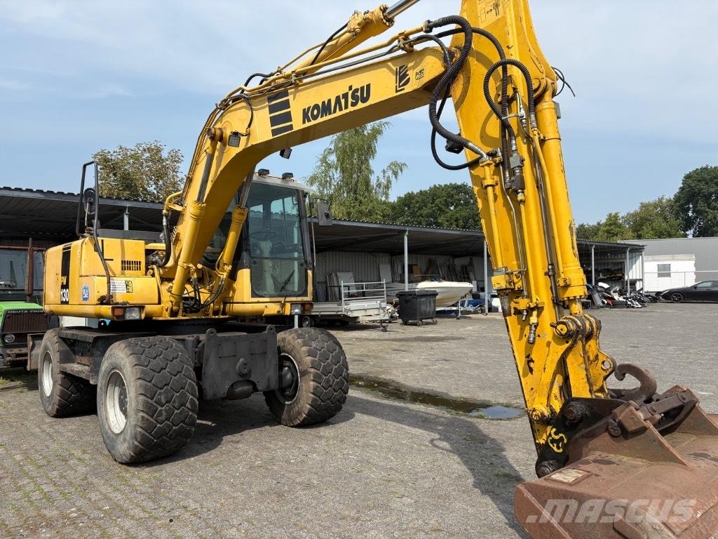 Komatsu PW 130-7K Ratasekskavaatorid