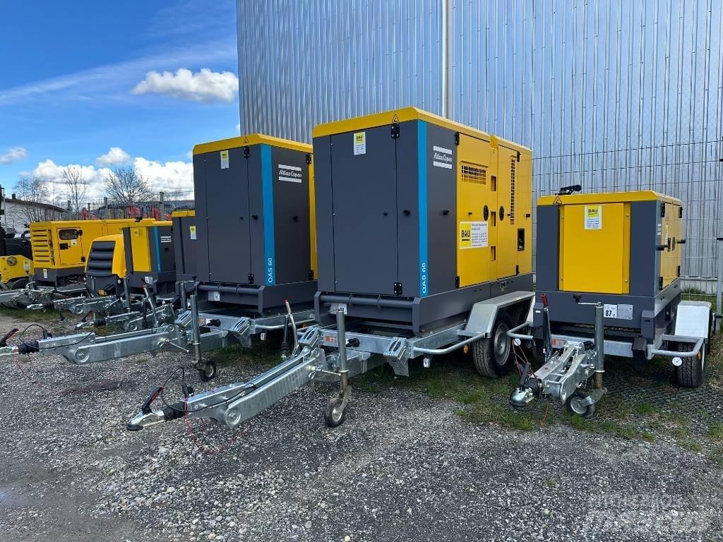 Atlas Copco QAS 60 Diiselgeneraatorid